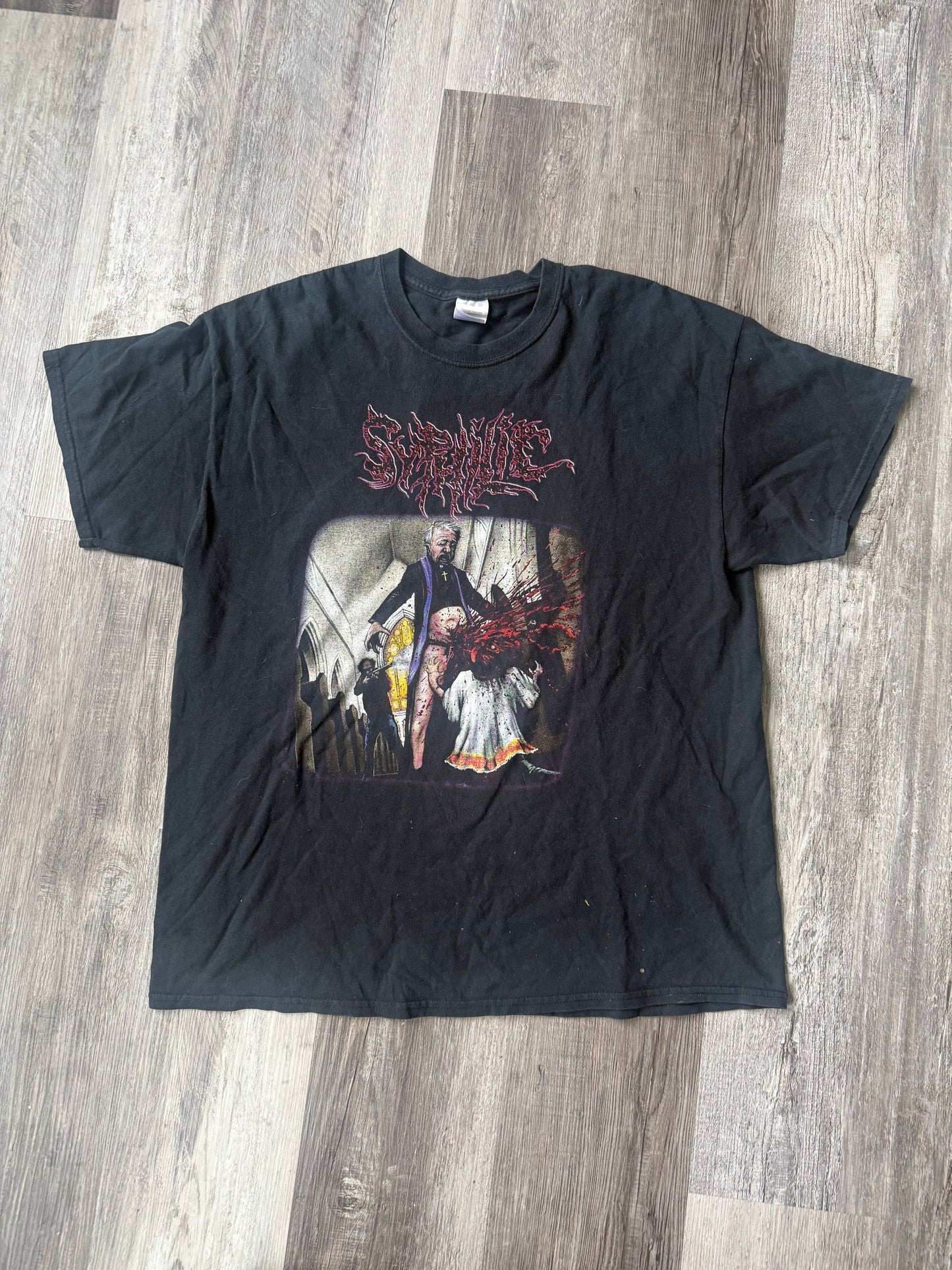 00s Syphlis Toolets R Us shirt SIZE⛓️XL⛓️