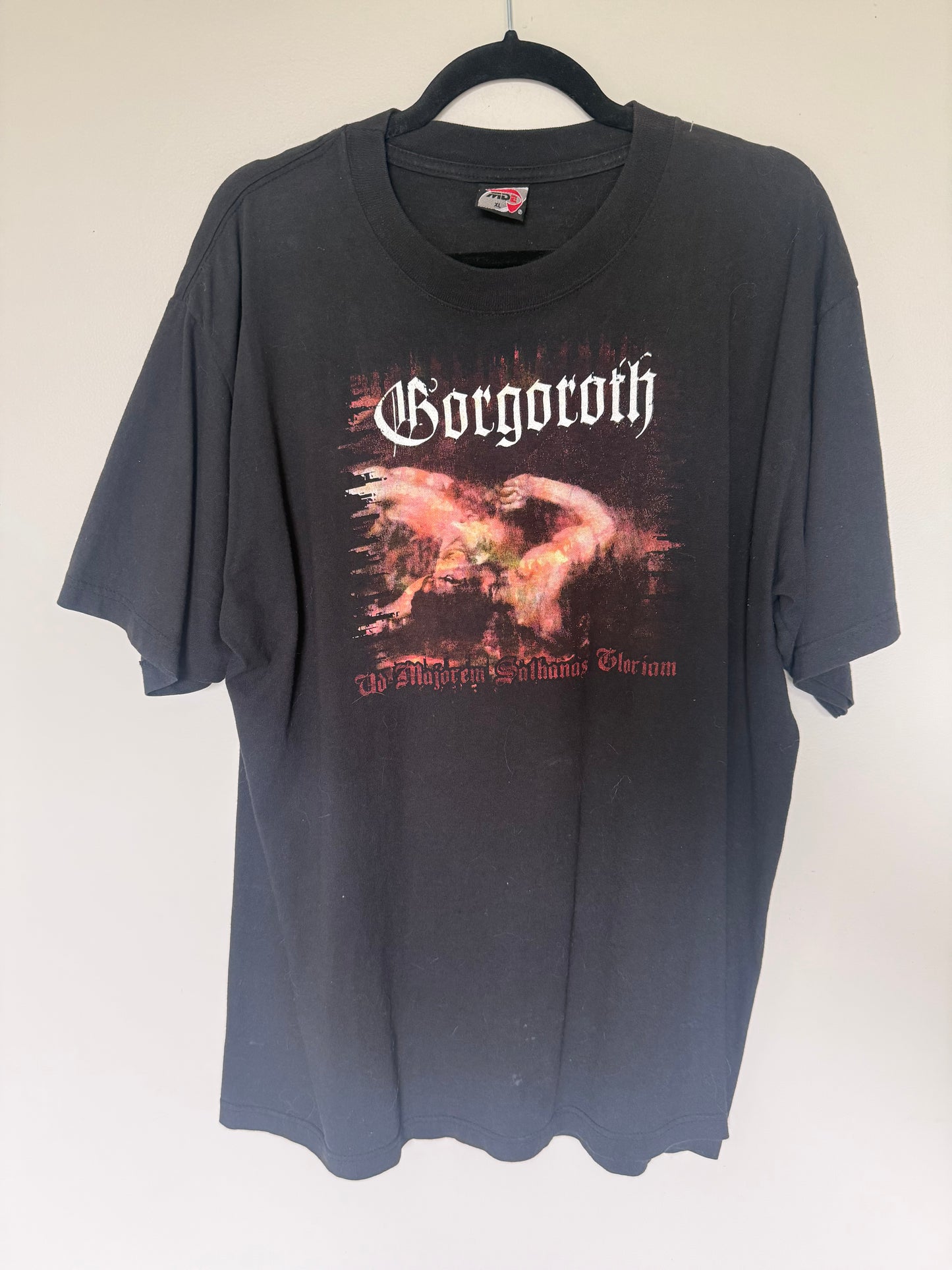 06 Gorgoroth Ad Majorem release shirt SIZE ⛓️XL⛓️