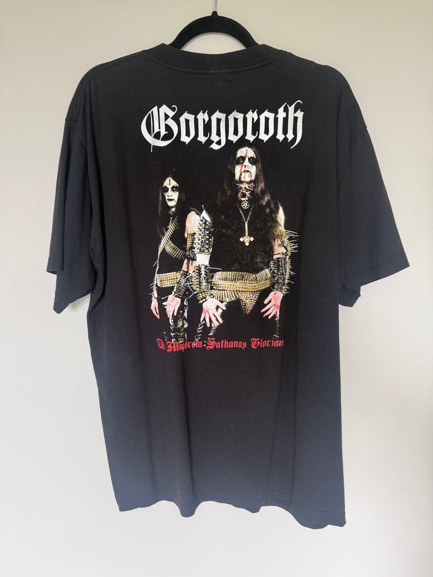06 Gorgoroth Ad Majorem release shirt SIZE ⛓️XL⛓️