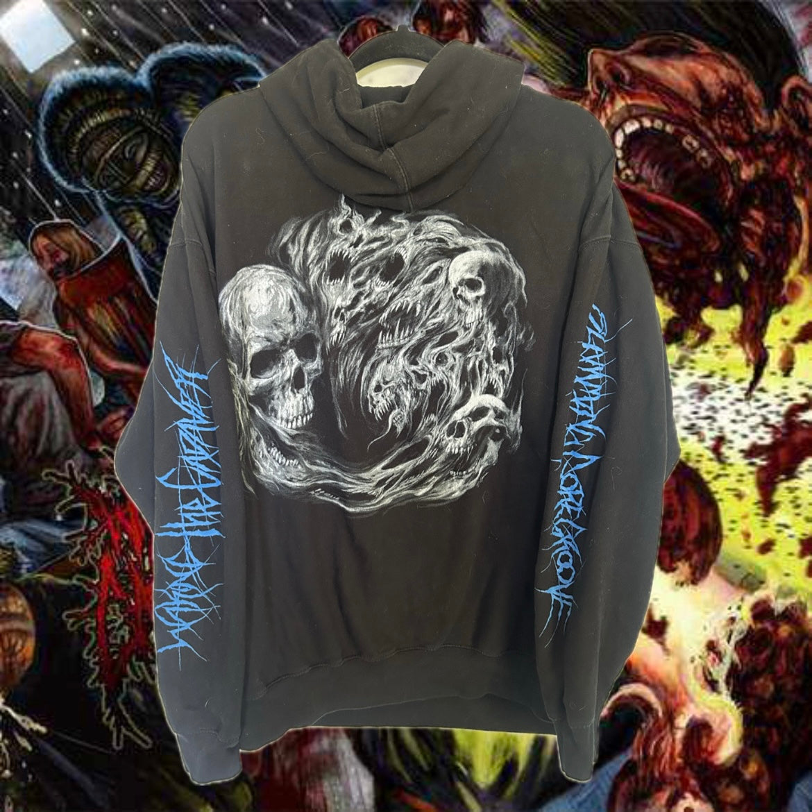 Waking The Cadaver rare ahh hoodie XL
