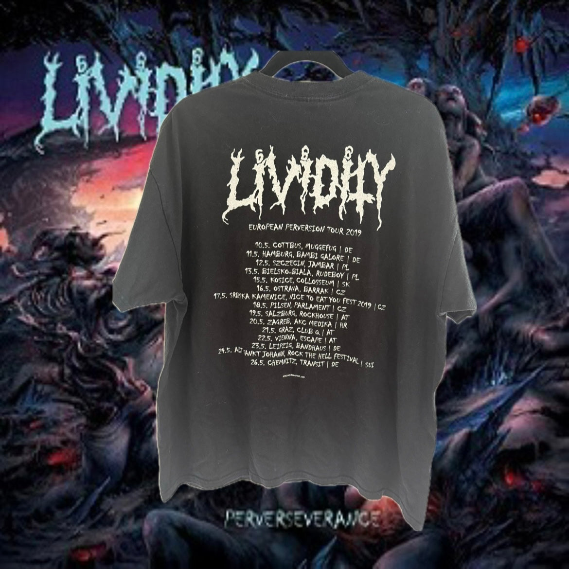 Lividity tour shirt XL