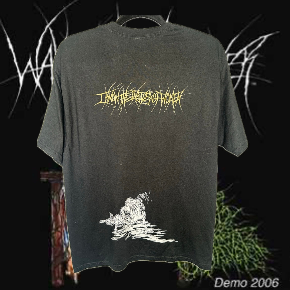 07 Waking The Cadaver (i know the insides of a woman) size L