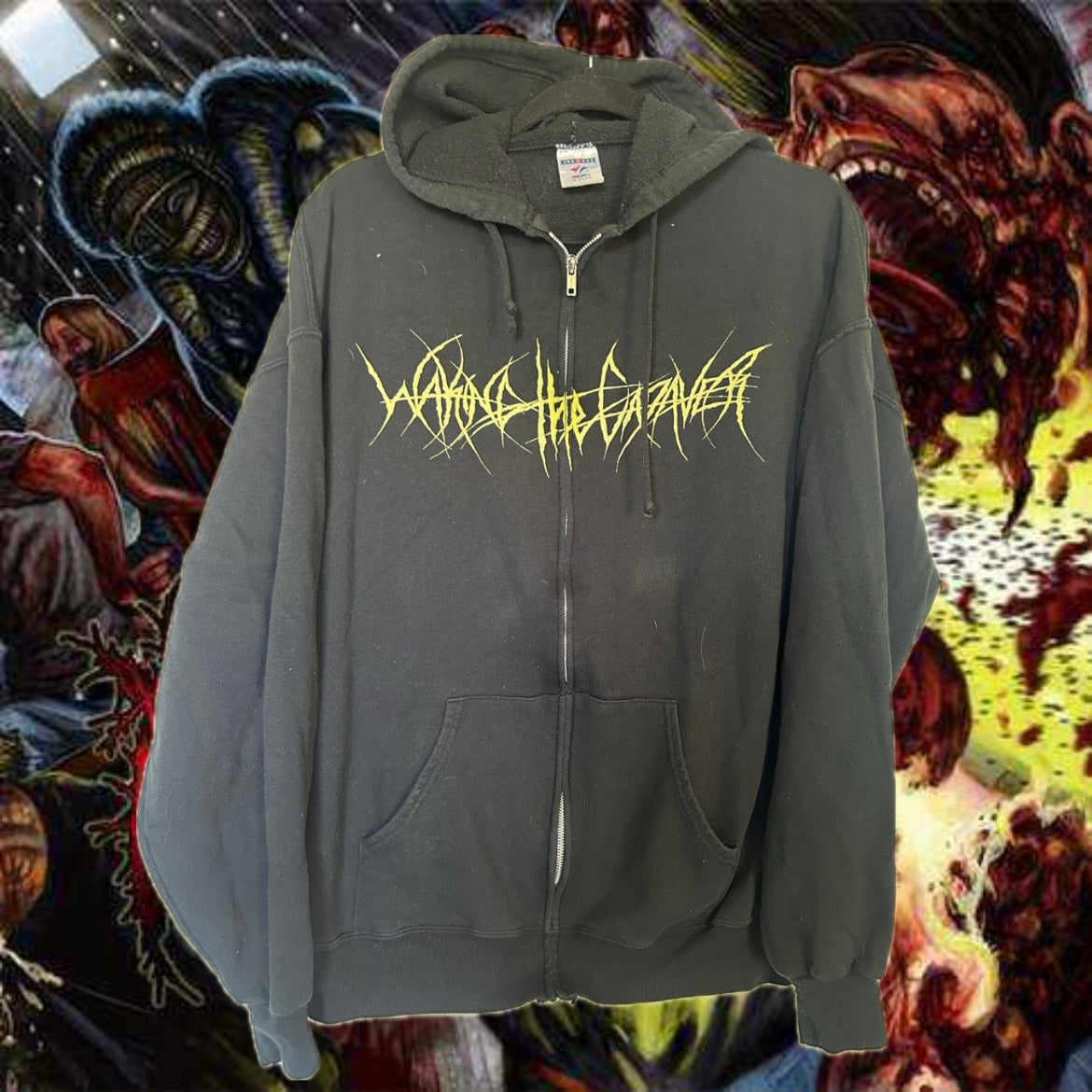 08 Waking The Cadaver hoodie XL